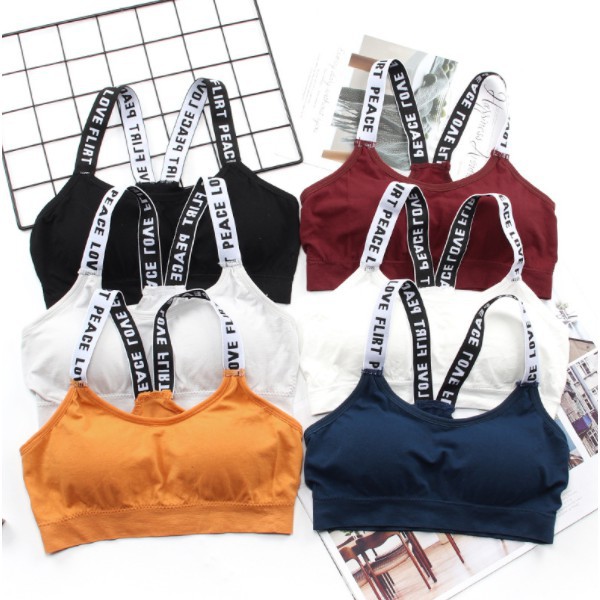 ☀ Sunly ☀ A025 Bra BH Sport Push Up Sexy Bahan Nilon Elastis untuk Wanita nyaman elastisitas BH