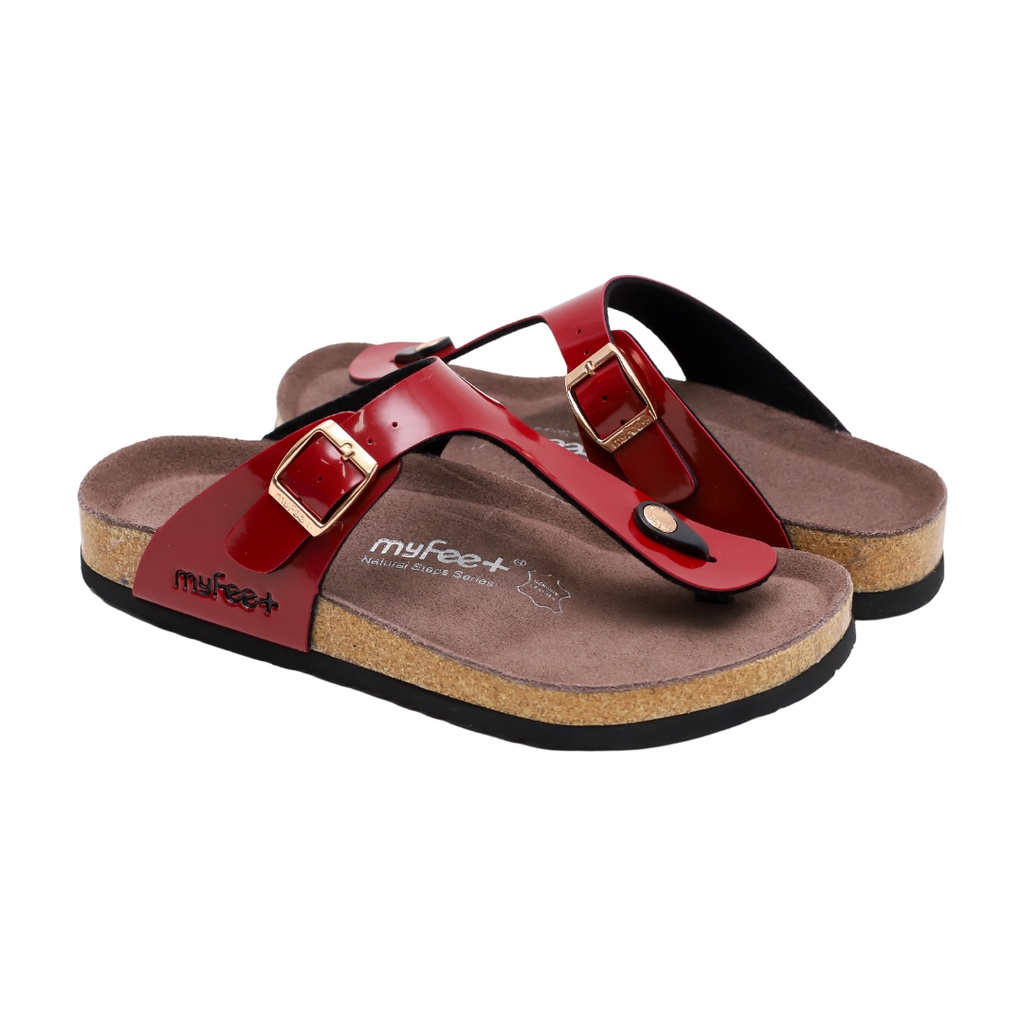 red sandals women's
