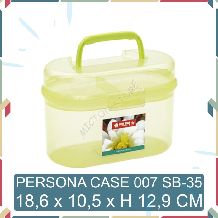 MICTON Lion Star Kotak Kosmetik Box Serbaguna Persona Case 007 SB-35 2