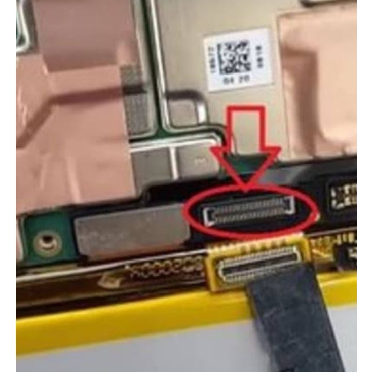 KONEKTOR CONECTOR LCD OPPO A71 ORIGINAL