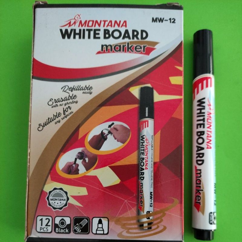 

Spidol White Board Montana MW-12 Hitam