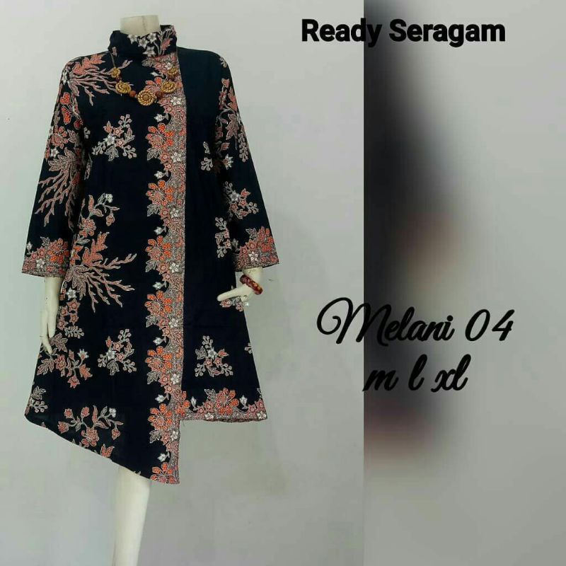 ATASAN BATIK WANITA TUNIK BATIK MODERN ATASAN BATIK WANITA JUMBO