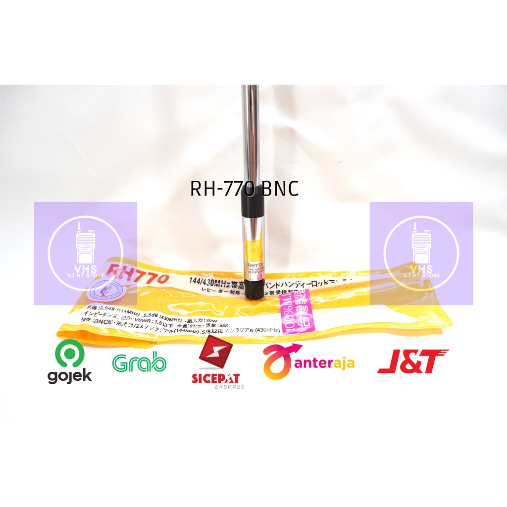 Antena RH770 RH 770 BNC Dual Band