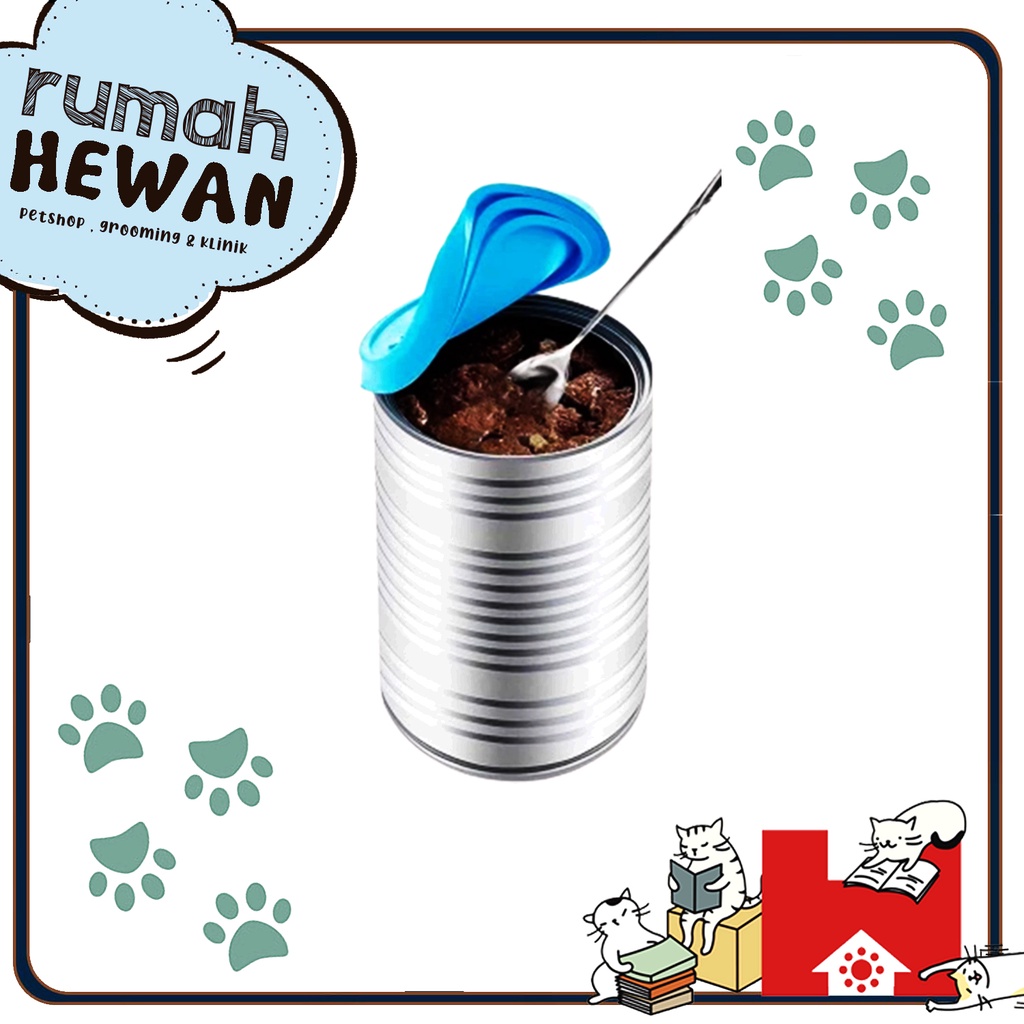 PENUTUP KALENG - Tutup Pakan Makanan Kaleng Anjing Kucing Penutup Makanan Kaleng Whiskas Wet Food