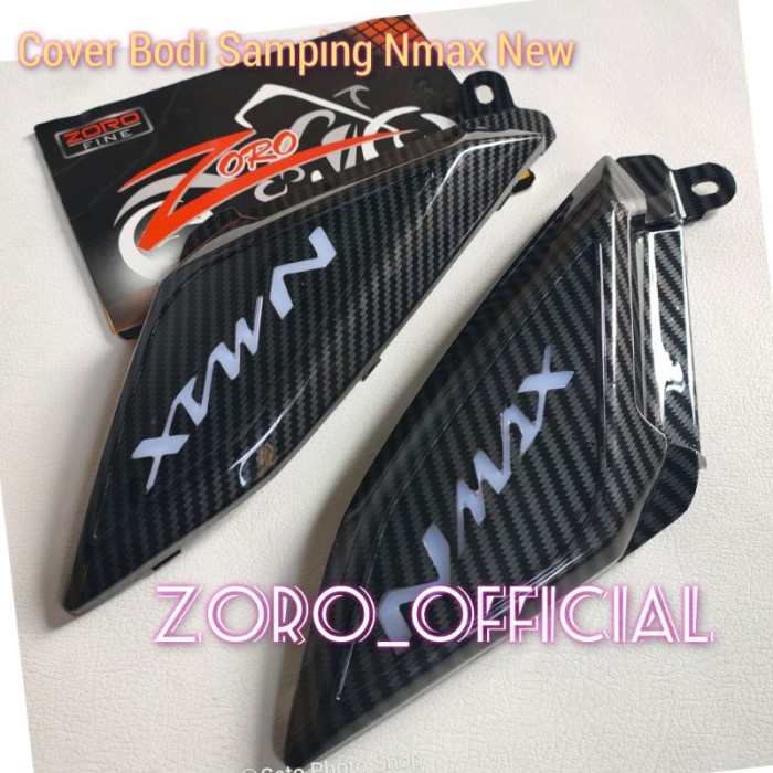 cover body samping NEW NMAX 2020 2021 karbon zoro