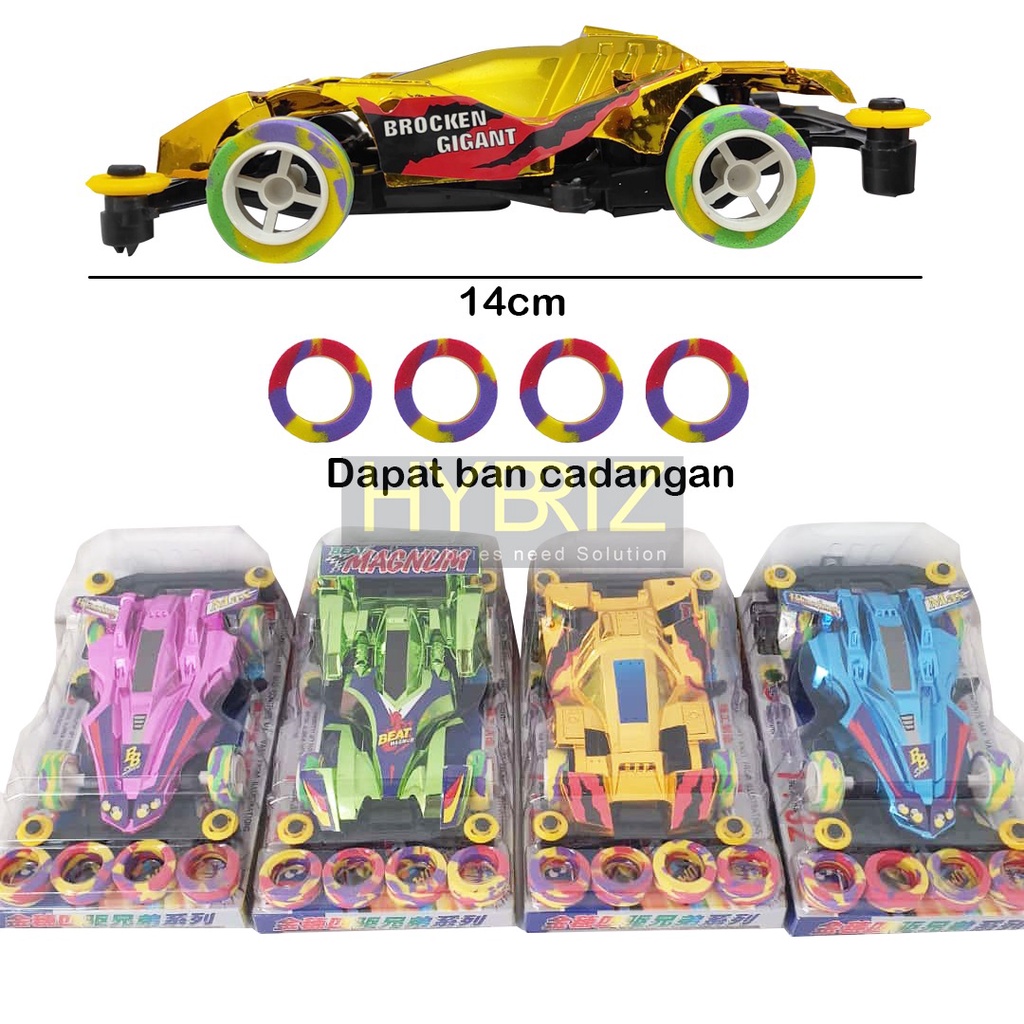 Mainan Mobil Tamiya Super Cepat Balapan Warna Random