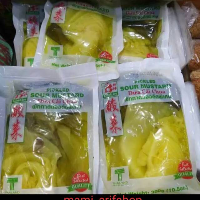 

Sayur asin thailand /pickled sour mustard