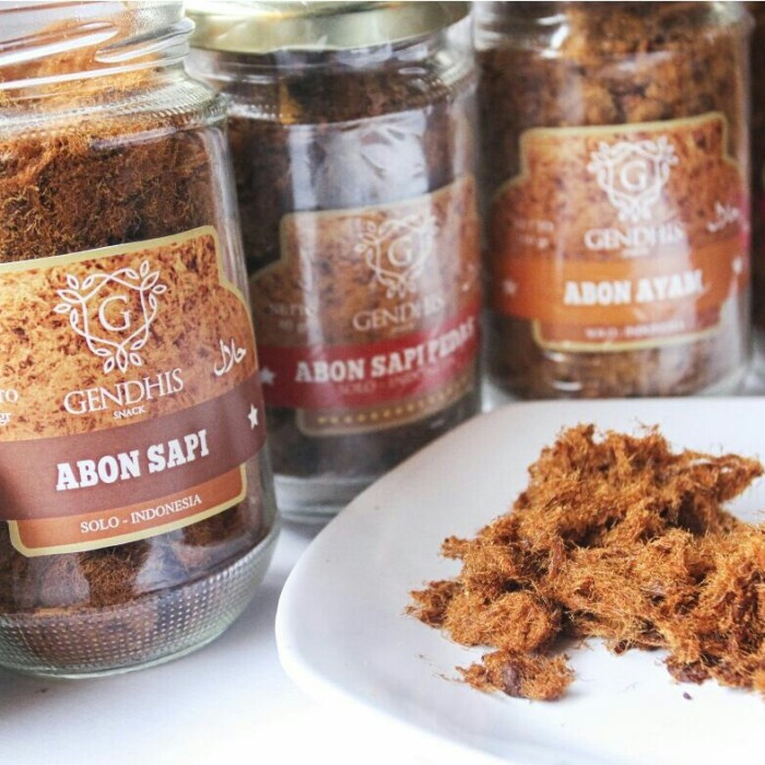 

ABON AYAM SUWIR GENDHIS 110Gr ORIGINAL PEDAS