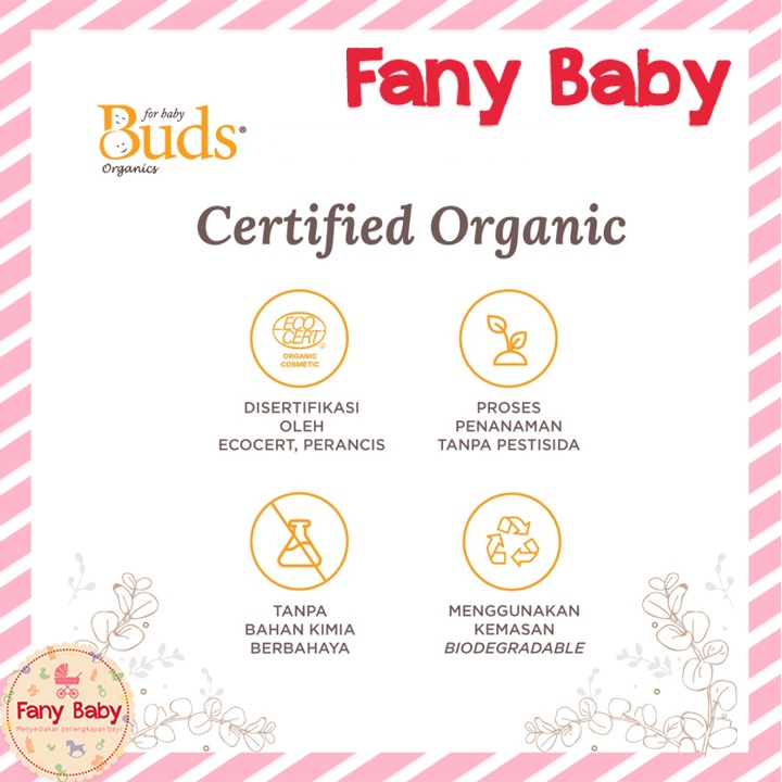 BUDS BABY ORGANICS HAPPY BABY HEAD TO TOE CLEANSER 250ML