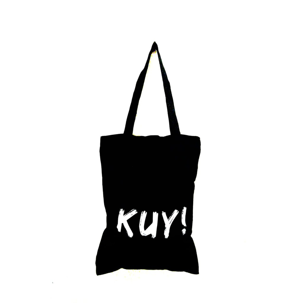 [PROMO] [ADA RESLETING] TOTE BAG KUY bahan drill halus premium