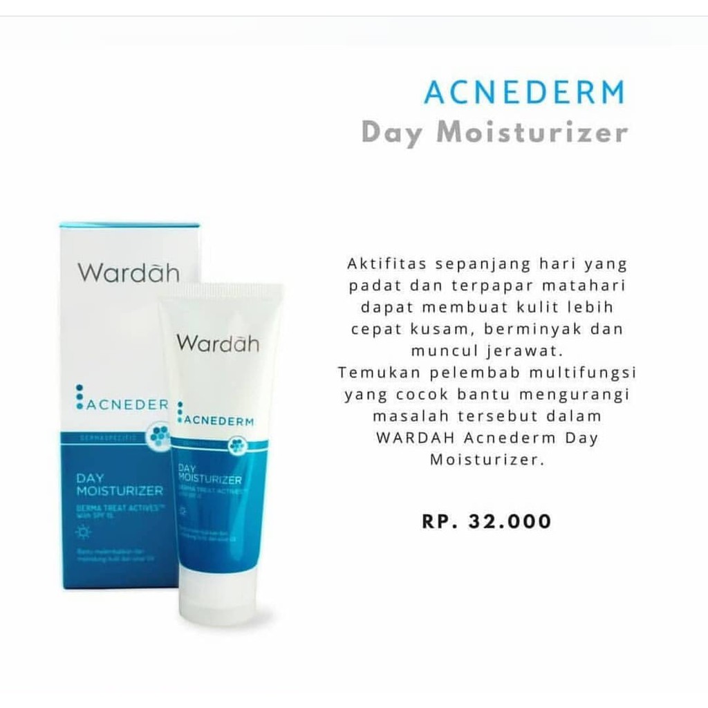 WARDAH Acnederm Night Treatment Moisturizer 40ml