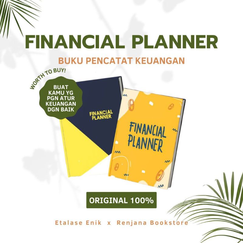 Financial Planner by RA Planner / Buku Pengatur Keuangan / Budgeting