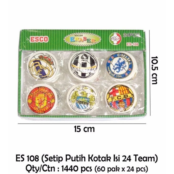 

penghapus putih esco ** LBK