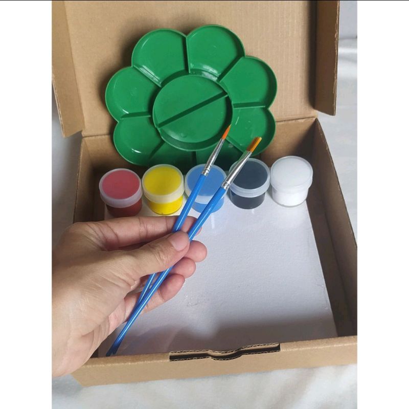 

Paket Hemat Melukis Kanvas 15*15 cm