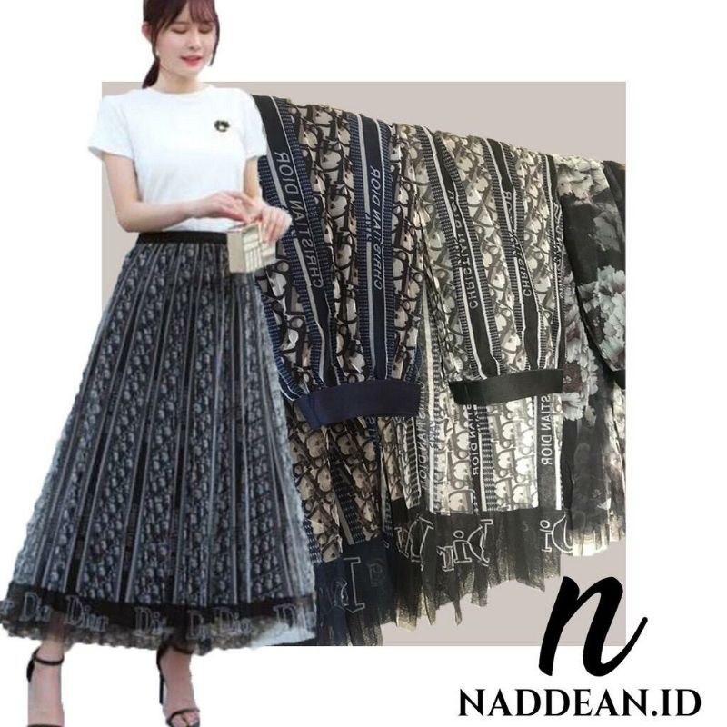 Rok Tutu Import/ Maxi Skirt Motif D*or