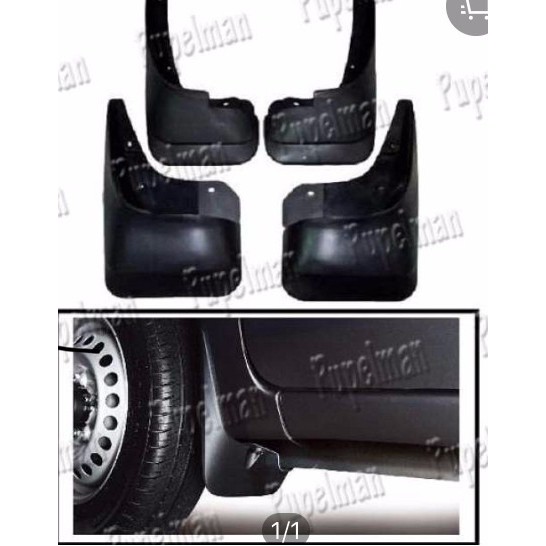 Aksesoris Mobil TOYOTA SOLUNA 1997 s/d 2002 Mudguard DEPAN BELAKANG Mud Guard Karpet Lumpur Mobil