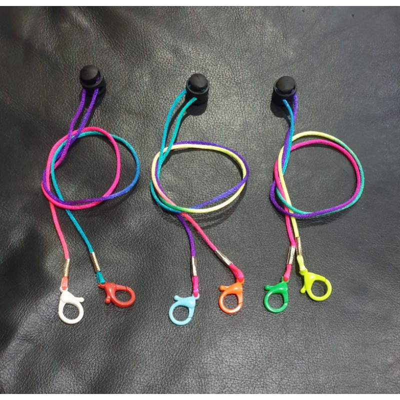 STRAP MASKER TALI RAINBOW CUTE WARNA PELANGI