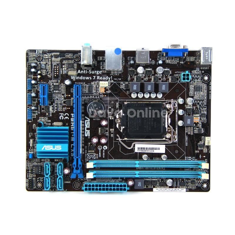 MOTHERBOARD ASUS P8H61 MLX 3 PLUS BOX COCOK UNTUK ALL TYPE PROCESSOR MAX GEN 3 LGA 1155 GARANSI - TEKNO KITA