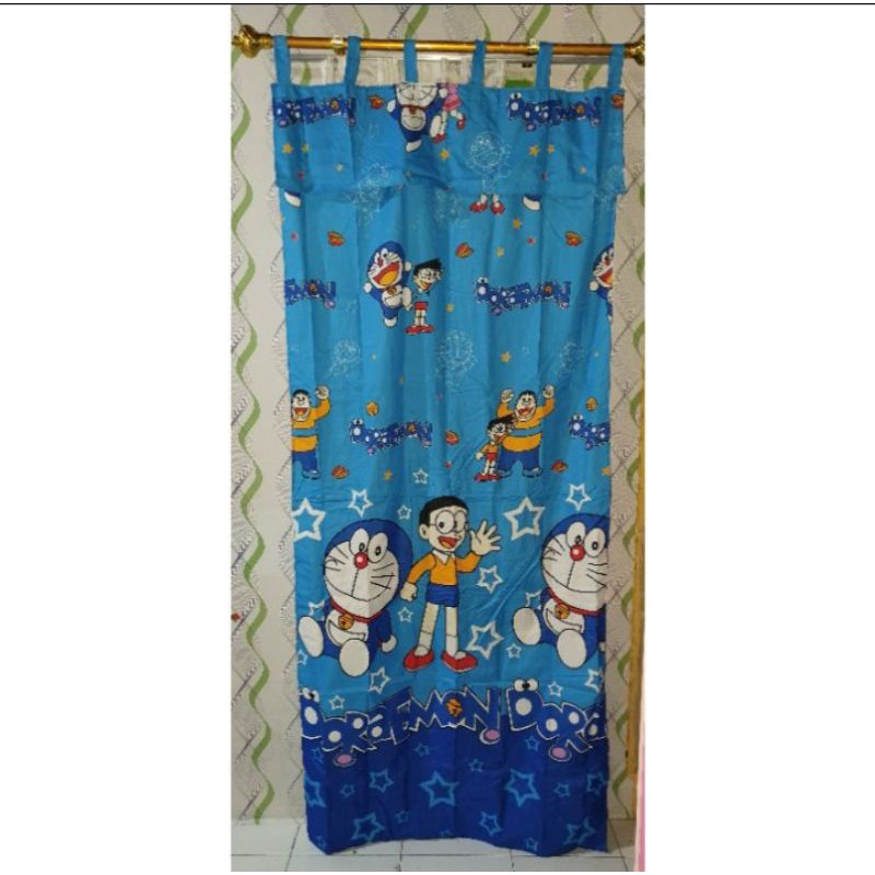 Gorden jendela karakter / Gorden jendela minimalis murah