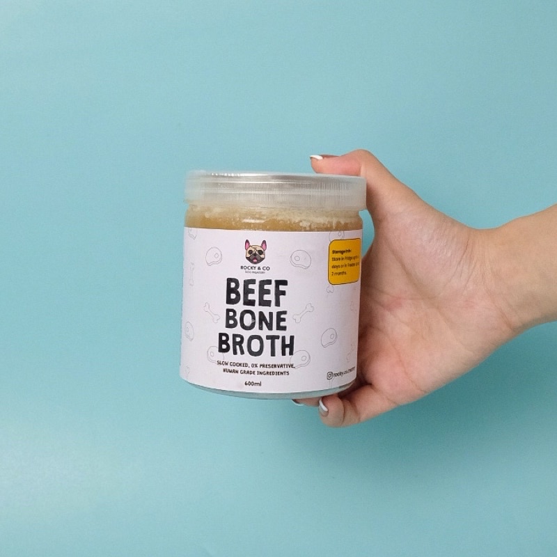 Rocky n Co |Beef Bone Broth Kaldu Sapi Dog Supplement
