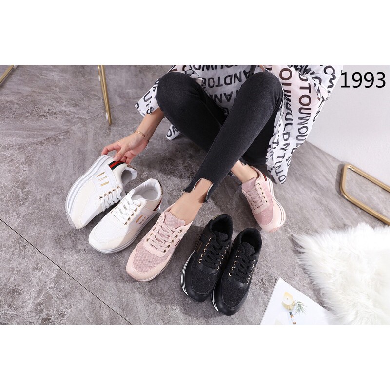 RESTOCK! Sepatu Wanita Import Wedges Fashion Shoes #1993