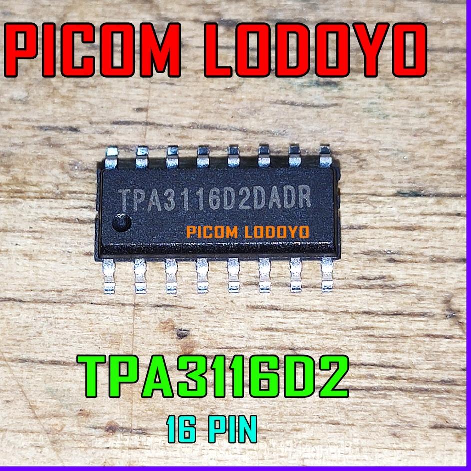 Paket Terbaru IC TPA3116D2 16 Pin Audio Amplifier Class D TAP3116D2DADR TPA3116