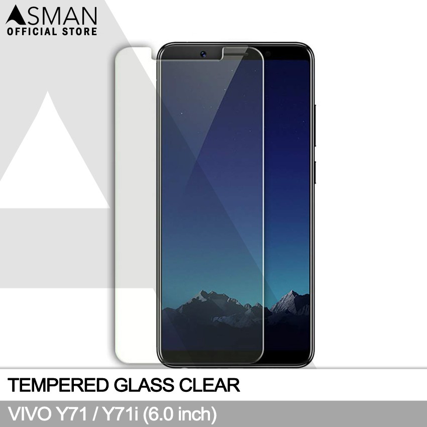 Tempered Glass VIVO Y71 (6.0&quot;) | Anti Gores Pelindung Layar Kaca - Bening