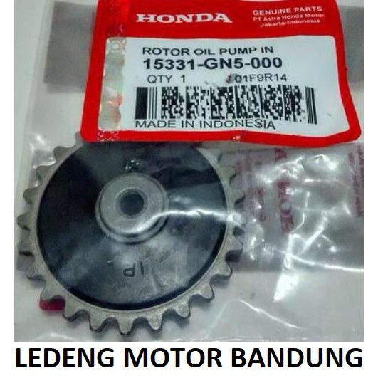 Gigi Pompa Oli Grand Supra-X Astrea Legenda Gear Rotor Oil Pump In Orinal Honda AHM GN5