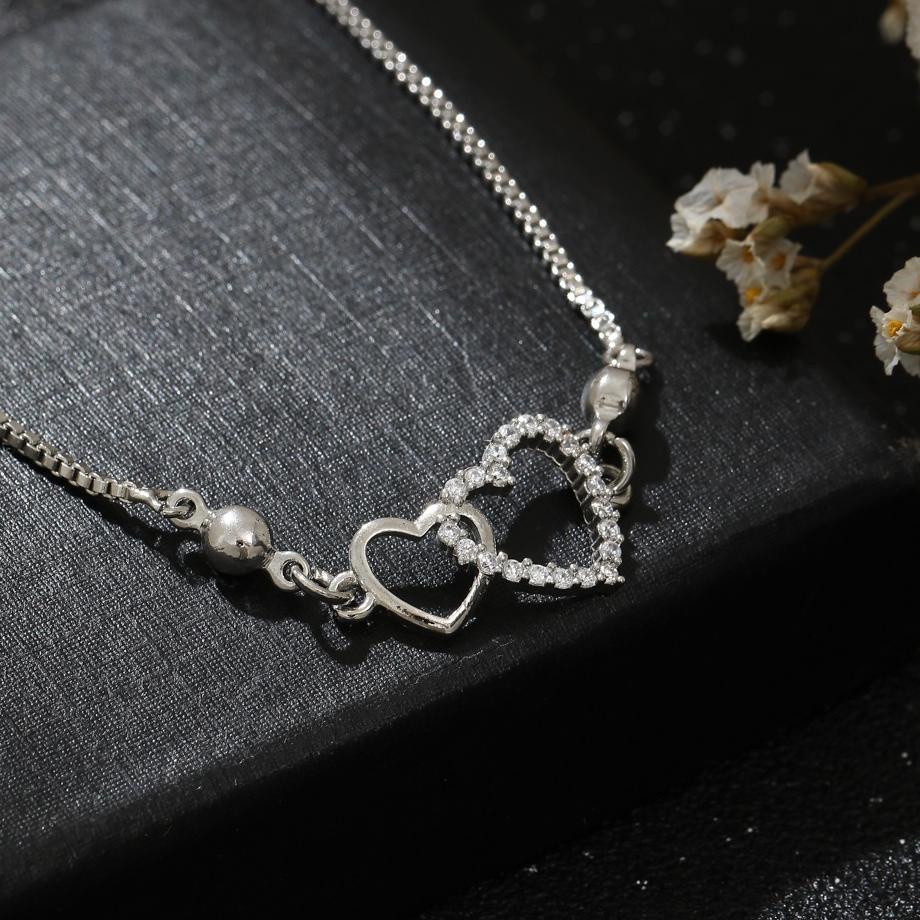 "BMA.10Jn22d" ️ Gelang Titanium Anti Karat Rose Gold Aksesoris Fashion Gelang Serut Rantai Wanita Mu