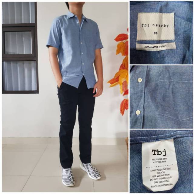 KEMEJA TBJ OXFORD DENIM