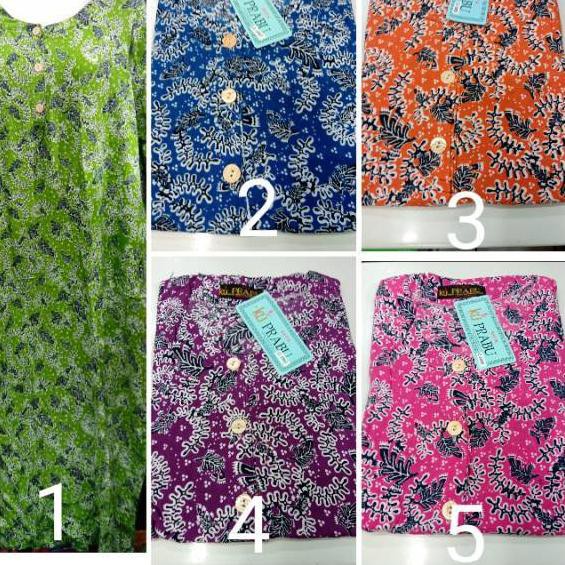 Ready stok ODE DASTER PANJANG TANGAN PANJANG JUMBO LD 140 MERK KENCANA UNGU LABEL PRABU 