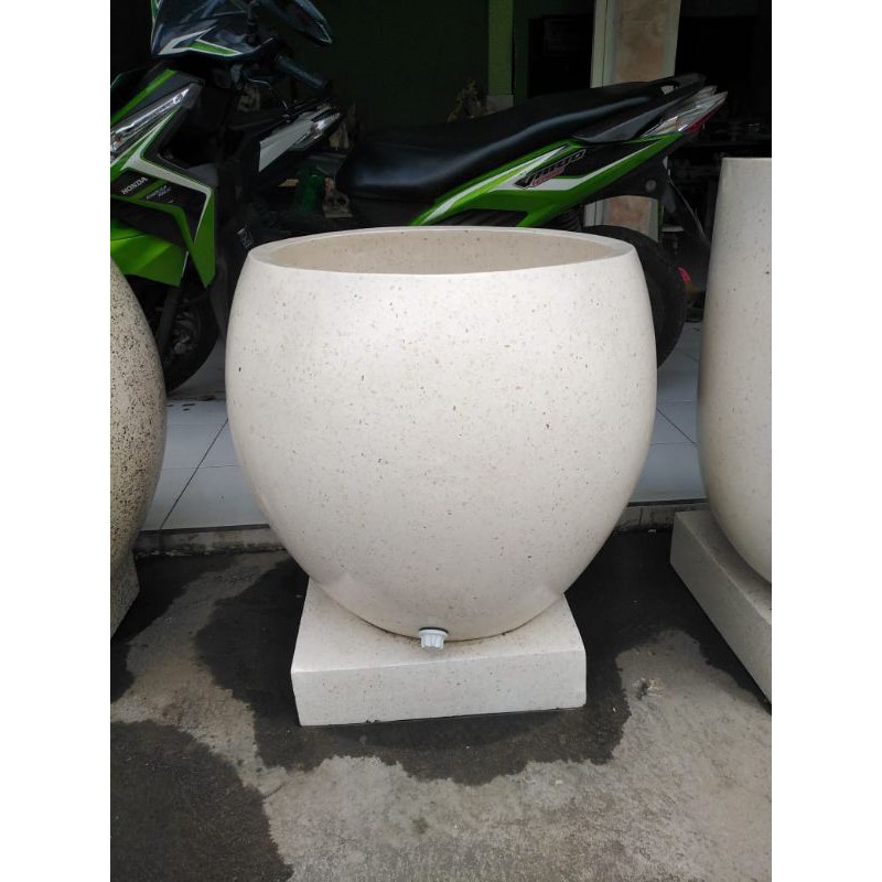 Bak Mandi Marmer Teraso Gentong