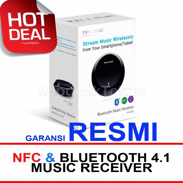 TP-Link Bluetooth Music Receiver HA 100 HA-100 TPlink TP link Audio CO1377 CN Comp