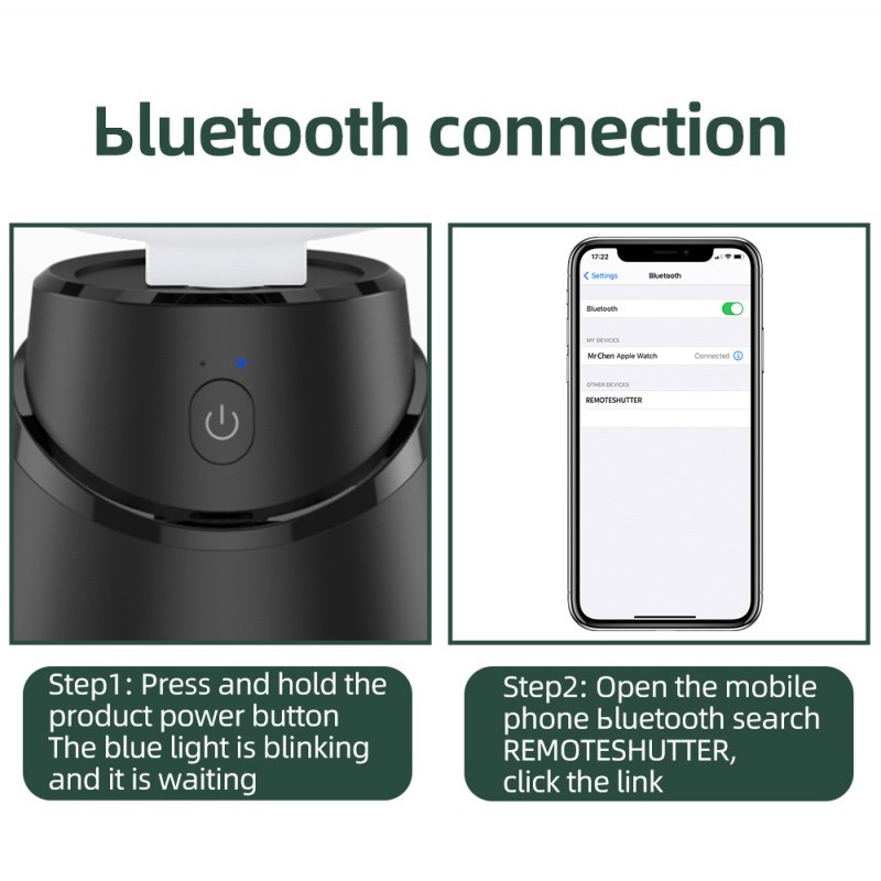 B-40 - Universal 360 Intelligent Auto Following Ring Fill Light