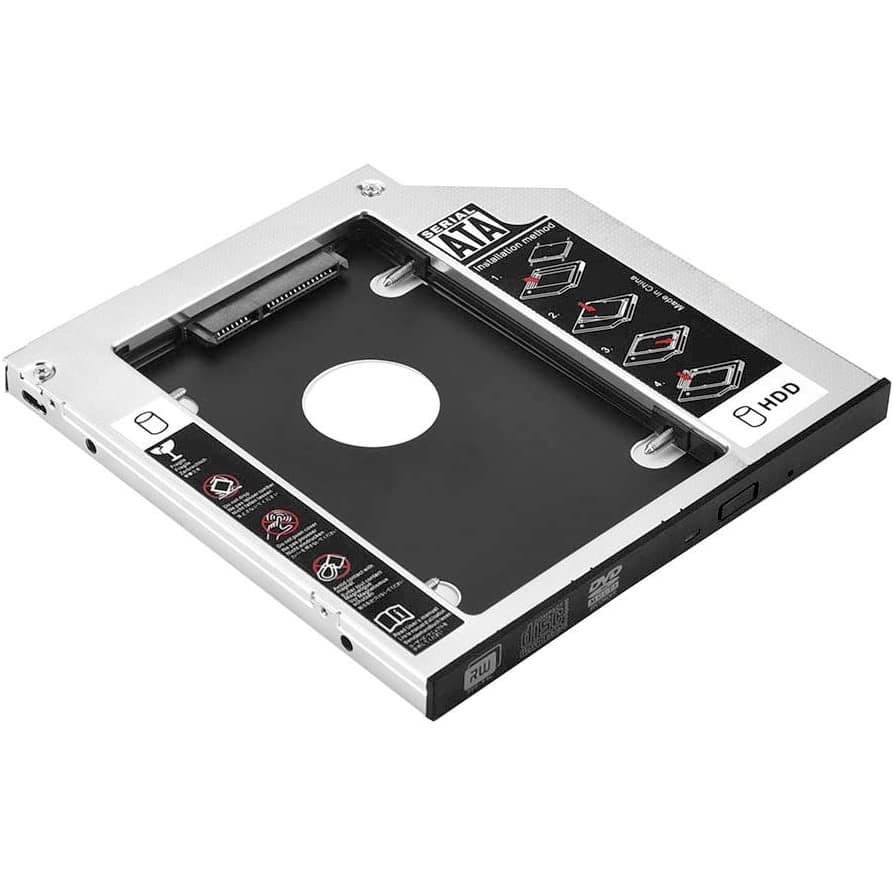 Caddy HDD / SSD 9,5mm Slim SATA Aluminium