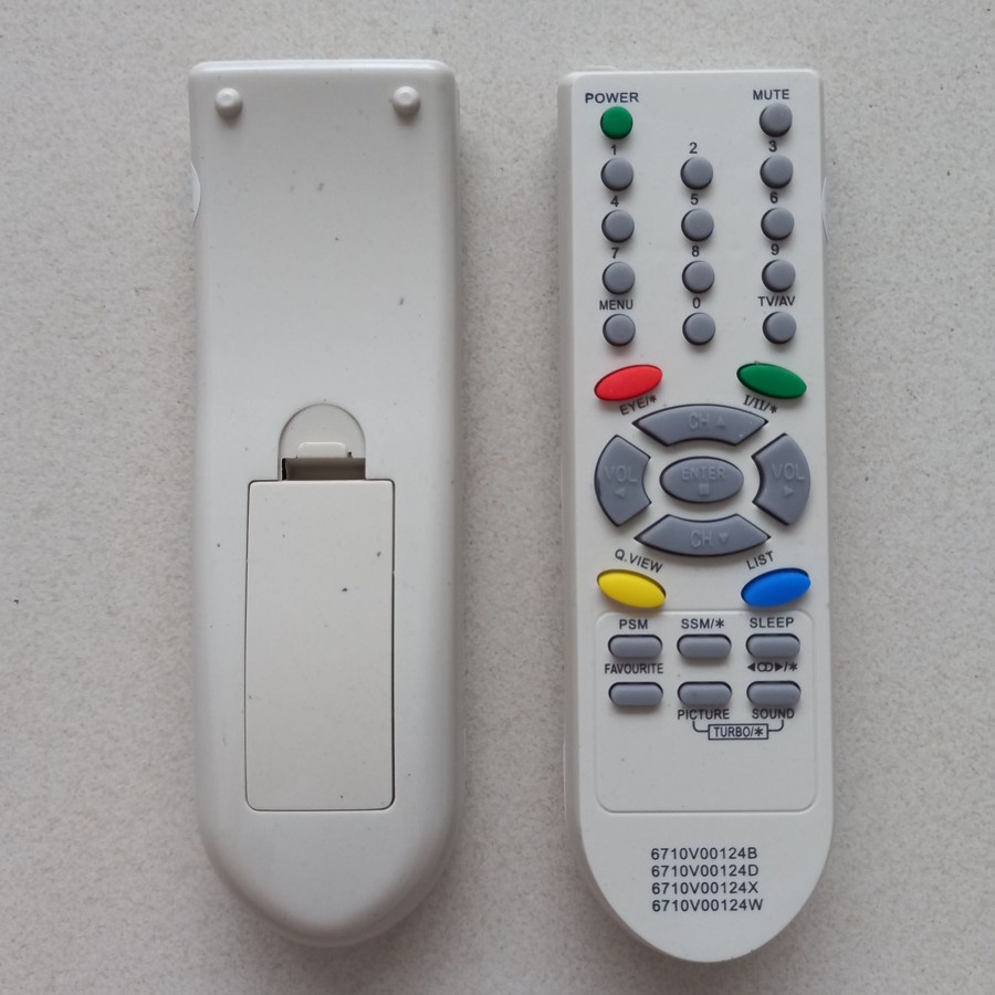 Remote TV LG Tabung Putih 6710V00124B/D/X/W