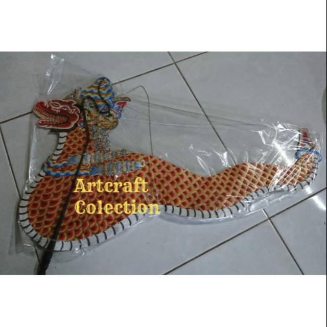 Wayang kulit asli NAGA RAJA