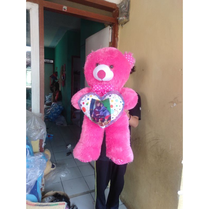 BONEKA TEDY BEAR XL GRATIS UKIR NAMA/PRINT PHOTO