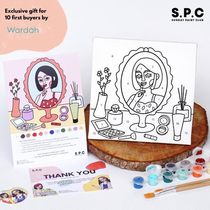 

Best Seller! Paint By Number Kit - Beauty Routine | Sunday Paint Club Terpercaya