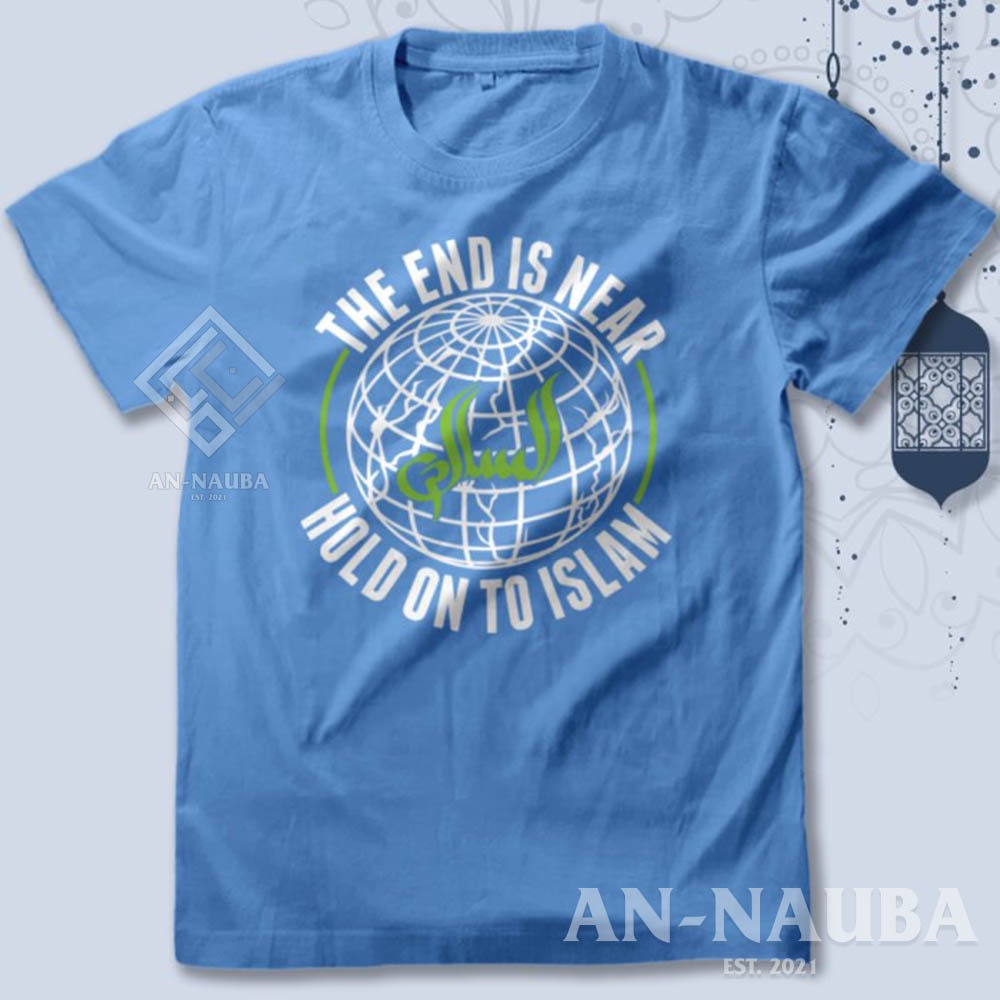 KAOS DAKWAH ISLAMI HOLD ON TO ISLAM / Baju Distro Santri / Tshirt Muslim Trendy [AN-8601]-8