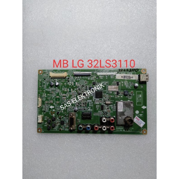 MB MOTHERBOARD MAINBOARD MESIN TV LED LG 32LS3110 32LS 3110