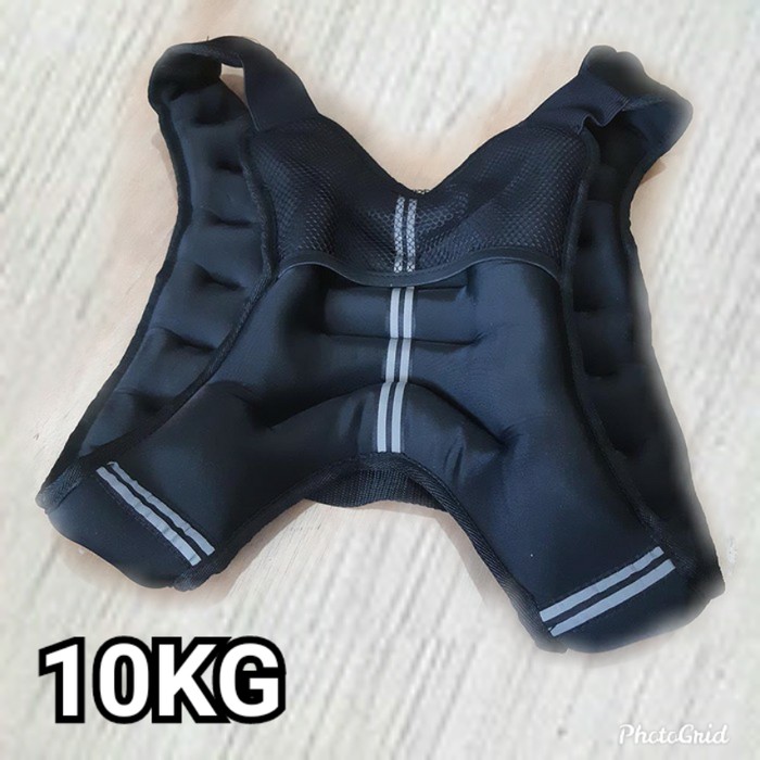 Rompi pemberat badan beban 10 KG Weighted Vest 10KG -  weight Jacket bending - I001