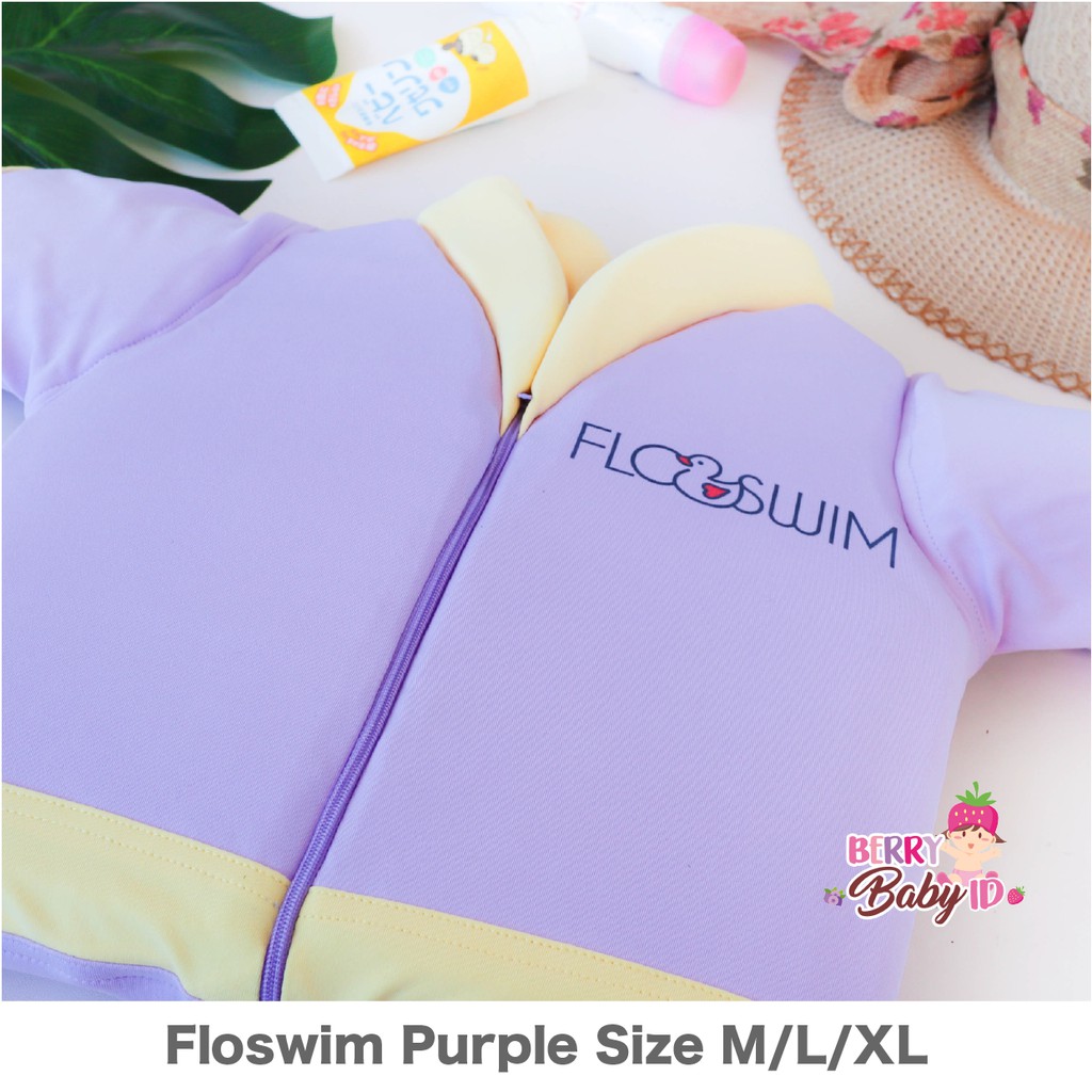 Cuddle Me Floswim Baju Renang Bayi Anak Mengapung Berpelampung Floating Swimsuit Berry Mart