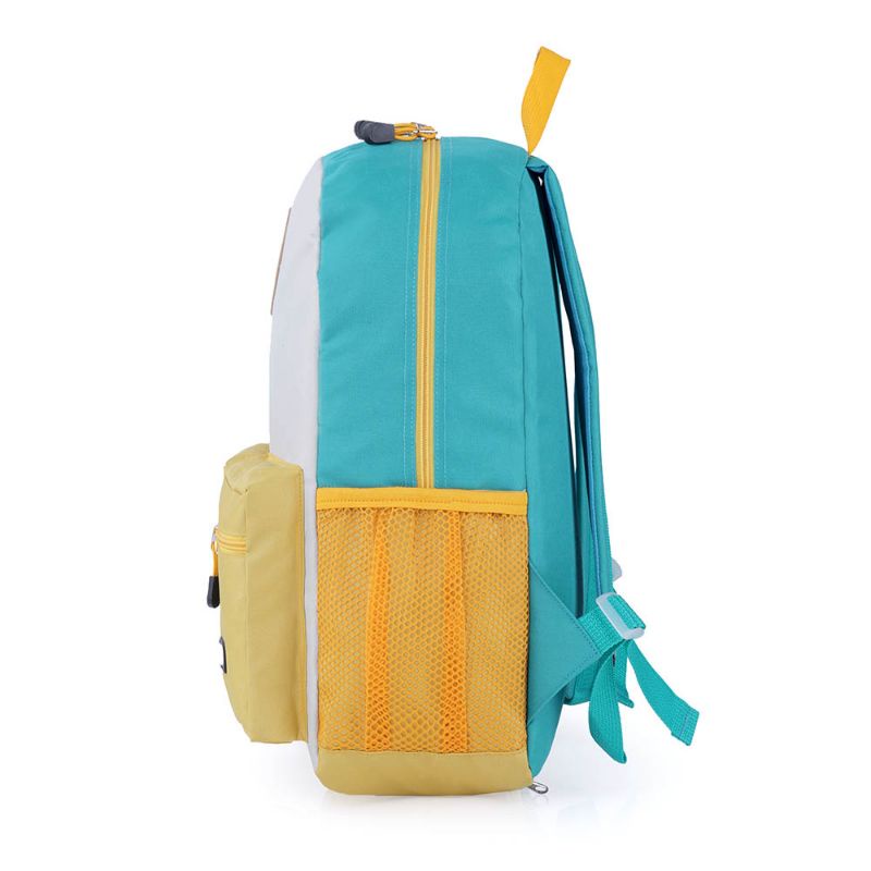 Tas Backpack Anak Cowok Terbaru Warna Tosca Kombinasi | Tas Ransel Anak Laki | Tas Gendong Anak Sekolah Premium Material