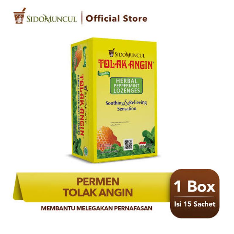 

Tolak angin permen 15sachet