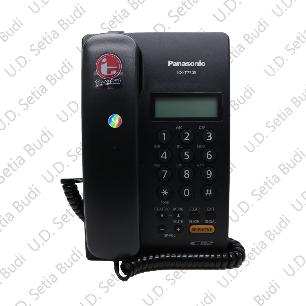Telephone Single Line Panasonic 7705 KX-T7705X Asli