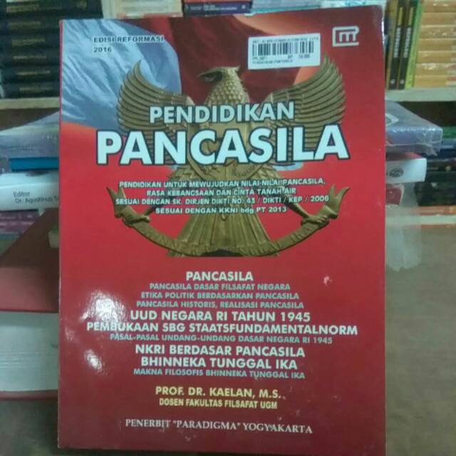 Pendidikan pancasila edisi reformasi 2016