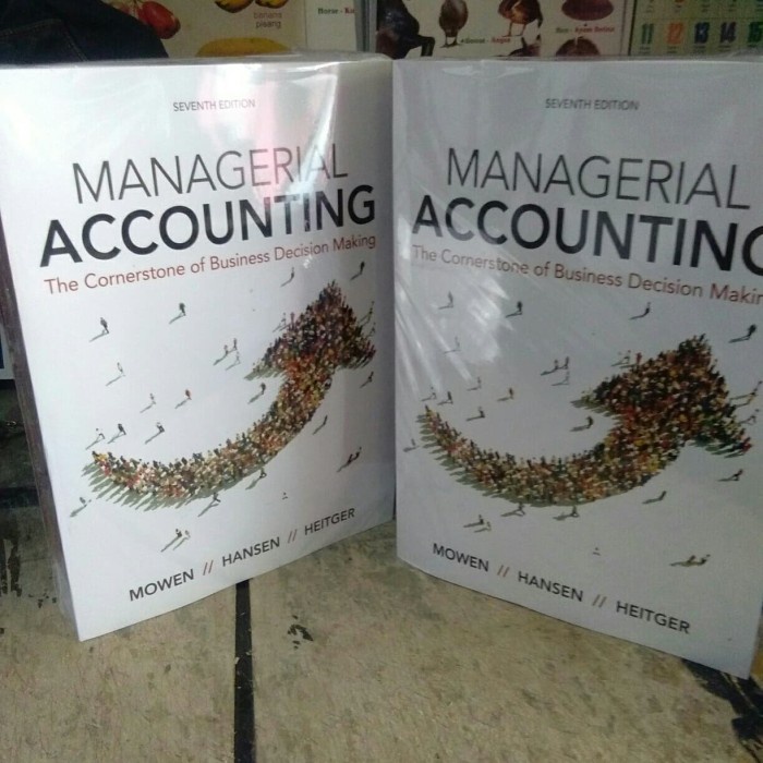 

❤BISA COD❤ managerial accounting the cornerstone 7e
