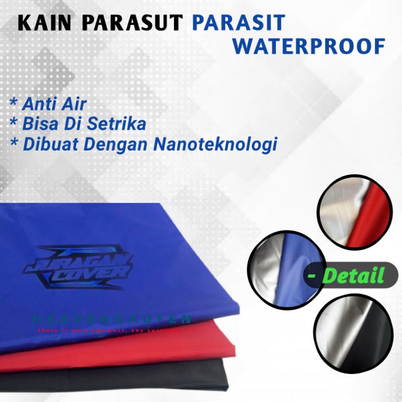 bahan kain parasit waterproof / kain anti air /bahan waterprof