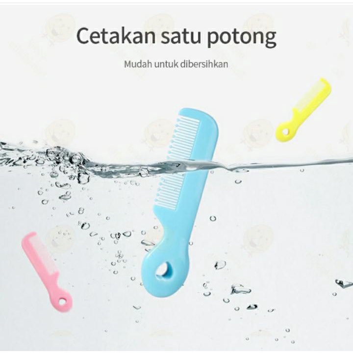 Sisir Kecil bayi/Sisir Rambut anak/Hair comb bpa free || Sisir Anak Termurahh
